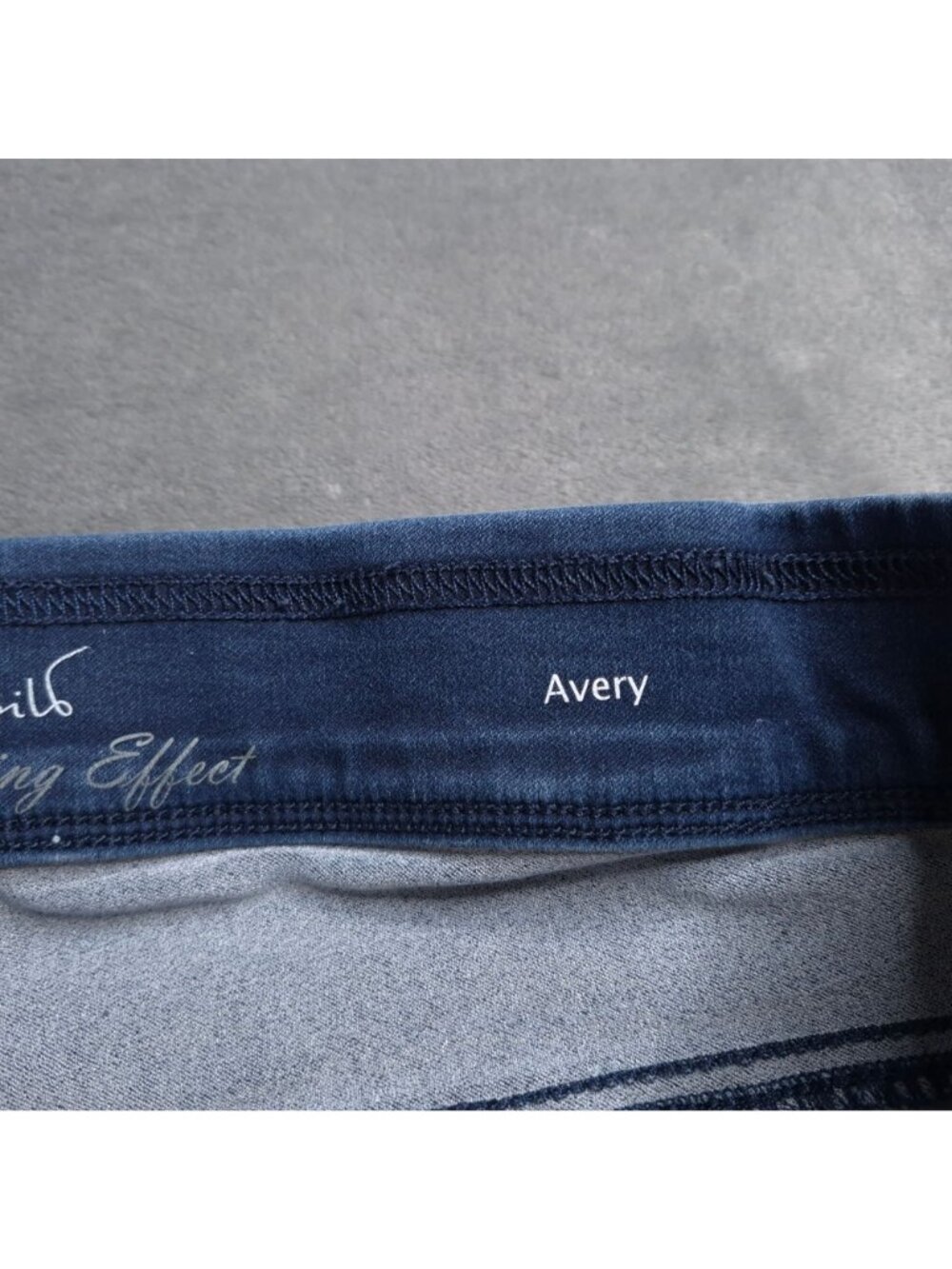 Gloria Vanderbilt Pull-On Capri Jeans Avery 14 High Rise Medium Wash Stretch - Picture 7 of 8